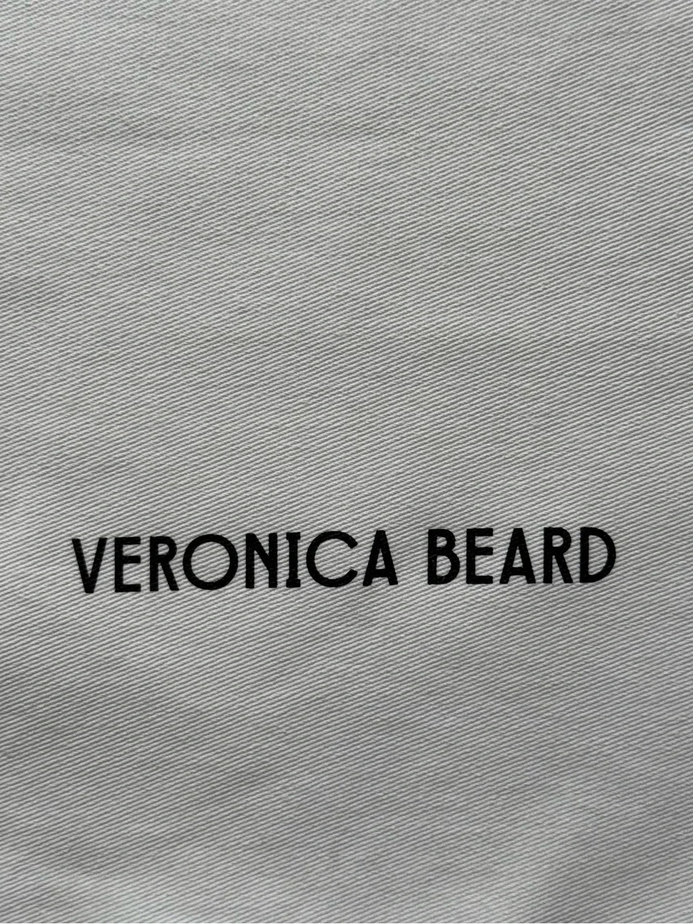 Veronica Beard White Dust Bag